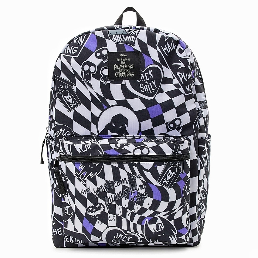 Disney The Nightmare Before Christmas 17" Large Laptop Backpack Bookbag NWT - Picture 1 of 4